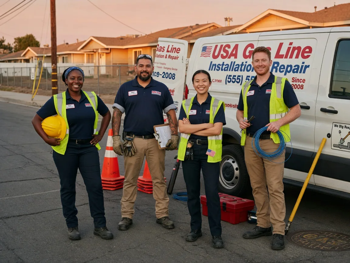 Gas Line Installation company in Homeworth, OH